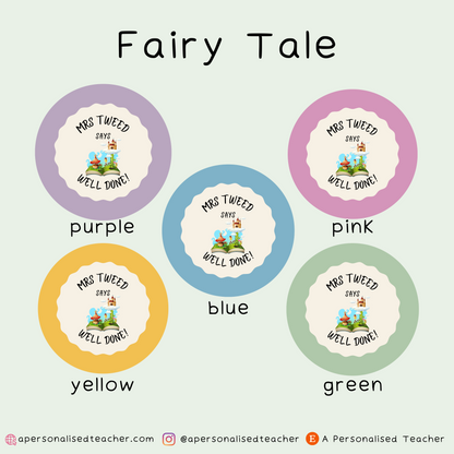 Personalised Teacher Stickers