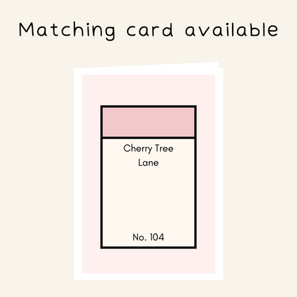 Personalised Monopoly Property Coaster