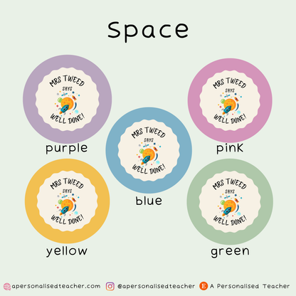 Personalised Teacher Stickers