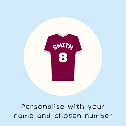 Personalised Football Shirt Tape Measure