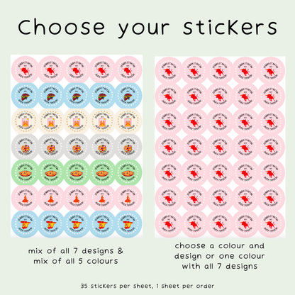 Personalised Spanish Teacher Stickers