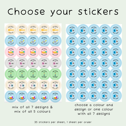 Personalised Chemistry Teacher Stickers