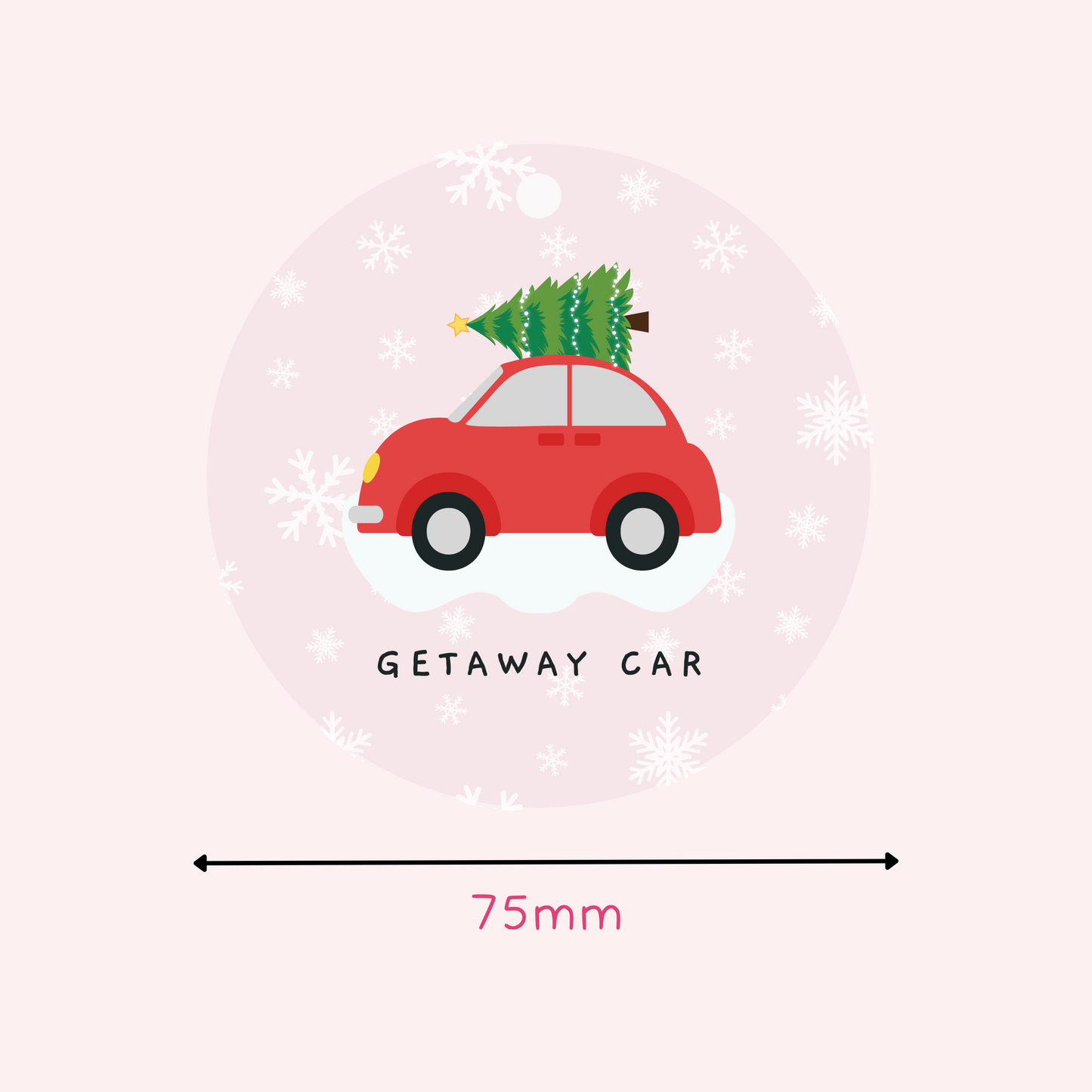 Taylor Swift Inspired Getaway Car Christmas Decoration