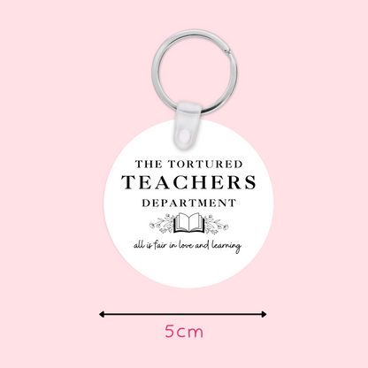 Tortured Teachers Department Keyring