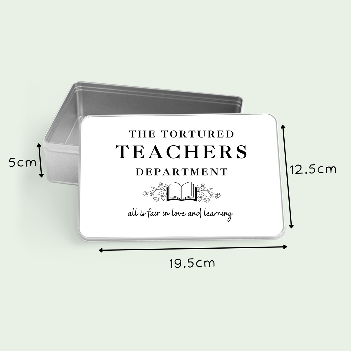Funny Swiftie teacher gift tin inspired by Taylor Swift